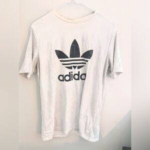BLACK AND WHITE ADIDAS SHIRT
